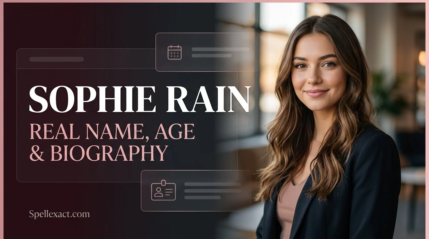 Sophie Rain Real Name and Age